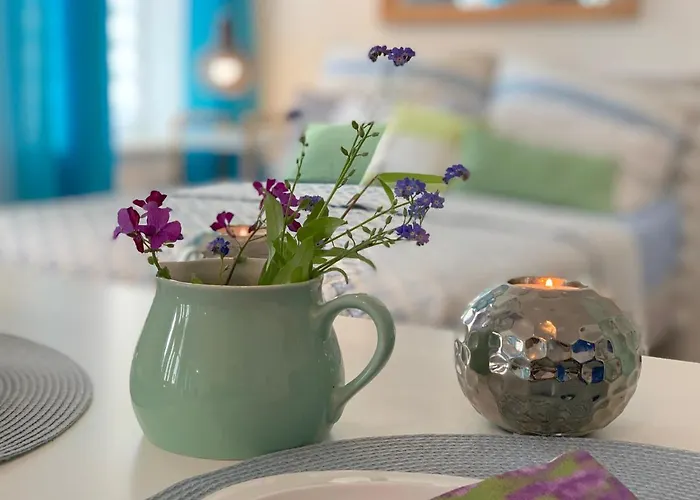 Kajuete Am Borbyer Kurpark Von Lägenhet